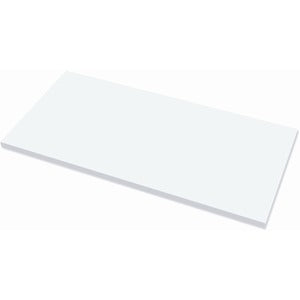 Fellowes High Pressure Laminate Desktop White - 60"x30" - PEGASUSS 