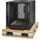 APC NetShelter SX, Server Rack Enclosure, 12U, Shock Packaging, Black, 658H x 600W x 900D mm [TAA] - PEGASUSS 