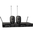 Shure Dual Wireless System with two SLXD1 Bodypack Transmitters - PEGASUSS 