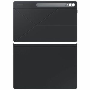 Samsung Carrying Case (Book Fold) Samsung Galaxy Tab S10 Ultra, Galaxy Tab S9 Ultra Tablet - Black - PEGASUSS 