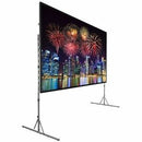 Da-Lite Fast-Fold Deluxe Screen System - Portable Folding Frame Projection Screen - 111in Screen - PEGASUSS 