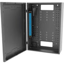 On-Q VWMZRU-B Rack Mount for Patch Panel - Black - TAA Compliant - PEGASUSS 