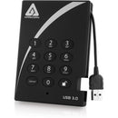 Apricorn Aegis Padlock A25-3PL256-S2000 2 TB Solid State Drive - External - PEGASUSS 
