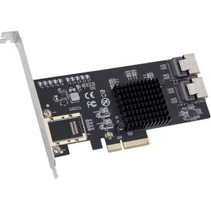 IO Crest 8 Port SATA PCIe x4 Controller Card - PEGASUSS 