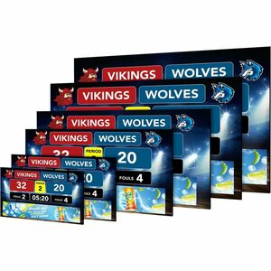 Planar Scoreboard Complete LED Video Boards for Gyms & Arenas