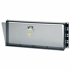 Middle Atlantic Security Cover with Hinged Plexi Door - Fixed - 4RU - PEGASUSS 