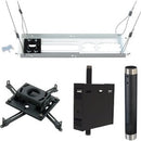 Chief KITPS012C Ceiling Mount for Projector - Black - PEGASUSS 