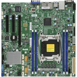 Supermicro X10SRM-F Server Motherboard - Intel C612 Chipset - Socket LGA 2011-v3 - Micro ATX