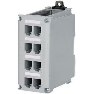 IndustrialNet DIN Rail Mount Patch Panel - PEGASUSS 