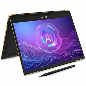 MSI Summit 13 AI+ Evo Summit 13 AI+ Evo A2VMTG-012US 13.3" Touchscreen Convertible 2 in 1 Notebook - Full HD Plus - Intel Core Ultra 7 258V - Intel Evo Platform - 32 GB - 1 TB SSD - Ink Black - PEGASUSS 