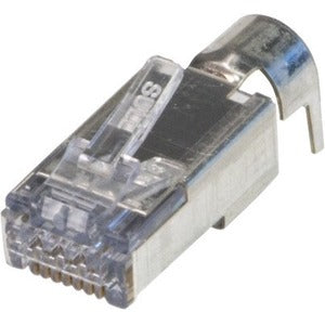 Platinum Tools ezEX48 Shielded, External Ground, CAT6A Connector - PEGASUSS 