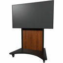 Middle Atlantic FlexView Series IFP Fixed Cart Black Base - Glamour Cherry - PEGASUSS 