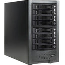 RAIDage JAGE6BT8HDBK Drive Enclosure 12Gb/s SAS, SATA/600 - Mini-SAS HD Host Interface Tower - Black - PEGASUSS 
