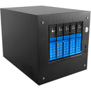 iStarUSA Compact Stylish 5 x 3.5" Hotswap Trayless mini-ITX Tower - PEGASUSS 