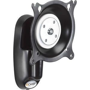 Chief Height Adjustable Pivot & Tilt Wall Mount - For Displays 10-30" - Black - PEGASUSS 