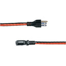Middle Atlantic IEC Power Cord, 6" , 20 pc, Red Stripe - PEGASUSS 