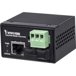 Vivotek Industrial FE Media Converter SC Single-Mode 30km - PEGASUSS 
