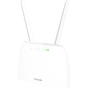 Tenda 4G06 Wi-Fi 4 IEEE 802.11b/g/n 1 SIM Ethernet, Cellular Modem/Wireless Router