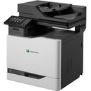 Lexmark CX820de Laser Multifunction Printer-Color-Copier/Fax/Scanner-52 ppm Mono/52 ppm Color Print-1200x1200 Print-Automatic Duplex Print-200000 Pages Monthly-650 sheets Input-Color Scanner-1200 Optical Scan-Color Fax-Gigabit Ethernet - PEGASUSS 