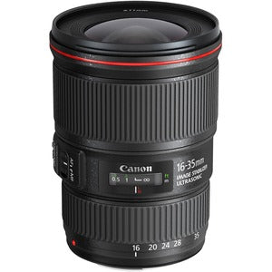Canon - 16 mm to 35 mm - f/22 - f/4 - Full Frame Sensor - Zoom Lens for Canon EF - PEGASUSS 