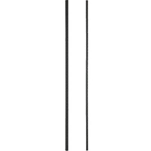 Panduit R4PRT Mounting Rail Kit for Rack - Black