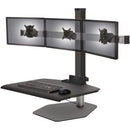 Innovative Winston Workstation Triple Freestanding Sit-Stand - PEGASUSS 