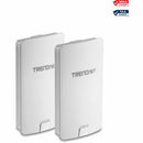 TRENDnet 14 DBI WiFi AC867 Outdoor Poe Preconfigured Point-to-Point Bridge Kit; 4 DBI Directional Antennas; for Point-to-Point WiFi Bridging Applications; 5GHz; AC867; TEW-840APBO2K - PEGASUSS 