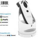 Socket Mobile DuraScan&reg; D730, Laser Barcode Scanner, White & Charging Dock - PEGASUSS 