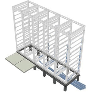 Middle Atlantic 1 Bay Riser Base, 30"D GRK