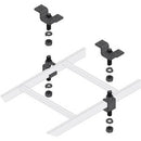 Middle Atlantic CLH-5/8CHK-6 Slotted Ladder Support Hardware with Ceiling Hang Kit - PEGASUSS 
