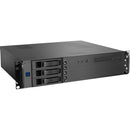 iStarUSA 2U Compact 3 x 3.5" Bay Hotswap microATX Chassis Black - PEGASUSS 