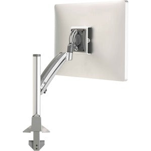 Chief Kontour K1C Dynamic Column Single Monitor Arm Desk Mount - For 10-30 Inch Monitors - VESA Monitor Mount - Silver - PEGASUSS 