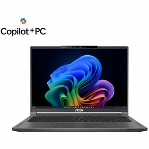 MSI Creator A16 AI+ A3HV Creator A16 AI+ A3HVGG-094US 16" Copilot+ PC Notebook - UHD+ - AMD Ryzen AI 9 365 - 32 GB - 1 TB SSD - Lunar Gray - PEGASUSS 