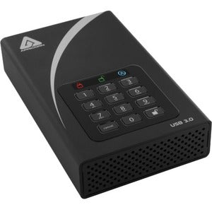 Apricorn Aegis Padlock DT ADT-3PL256-16TB 16 TB Desktop Hard Drive - 3.5" External - Black - TAA Compliant - PEGASUSS 