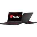 MSI GF65 Thin 9SEXR GF65 Thin 9SEXR-838 15.6" Gaming Notebook - Full HD - Intel Core i7 9th Gen i7-9750H - 8 GB - 512 GB SSD - Black - PEGASUSS 