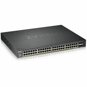 ZYXEL 48-port GbE Smart Managed PoE Switch with 4 SFP+ Uplink