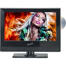 Supersonic SC-1312 13.3" TV/DVD Combo - HDTV - 16:9 - 1366 x 768 - 720p - PEGASUSS 