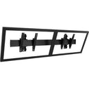 Chief Fusion Large 2x1 Menu Board TV Mount - For Displays 40-55" - Black - PEGASUSS 