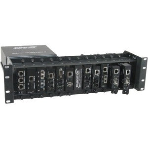 12-Slot Media Converter Rack - PEGASUSS 