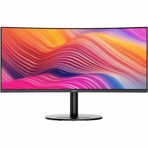 MSI Modern MD342CQP 34" Class UW-QHD Curved Screen LCD Monitor - 21:9 - Black, White - PEGASUSS 