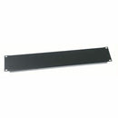 Middle Atlantic 2RU Blank Rack Panel - Steel and Flanged Blank Panel - Flat Black Powder Coat - PEGASUSS 