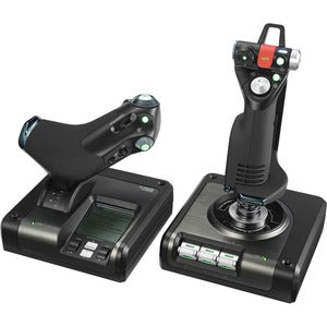Saitek X52 Professional H.O.T.A.S. Part-Metal Throttle and Stick Simulation Controller - PEGASUSS 