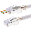 Platinum Tools Shielded EZ-RJ45&reg; Connector with External Ground - PEGASUSS 