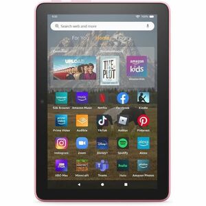 Amazon Fire HD 8 (12th Generation) Tablet - 8" HD - MediaTek MT8169A - 2 GB - 32 GB Storage - Rose - PEGASUSS 