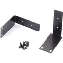 Black Box Rack Mount for KVM Switch - Black - TAA Compliant - PEGASUSS 