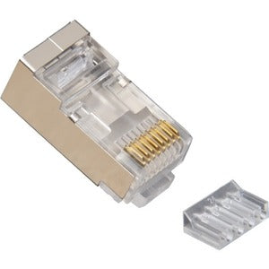 Platinum Tools Standard CAT6 Shielded, 2 Piece High Performance RJ45 Connectors - PEGASUSS 