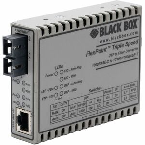 Black Box FlexPoint LMC1017A-MMSC Transceiver/Media Converter - PEGASUSS 