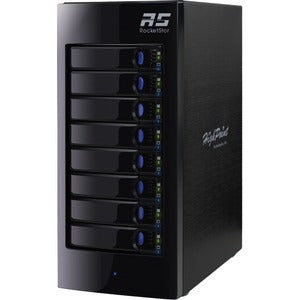 HighPoint RocketStor 6418TS Drive Enclosure - Mini-SAS Host Interface Tower - PEGASUSS 