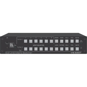 Kramer VS-62DT 6x2 4K60 4:2:0 HDMI/HDBaseT Long-Reach PoE Matrix Switcher - PEGASUSS 