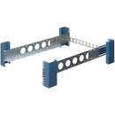 Rack Solutions 2U Universal Rail 24in Depth with Wirebar - PEGASUSS 